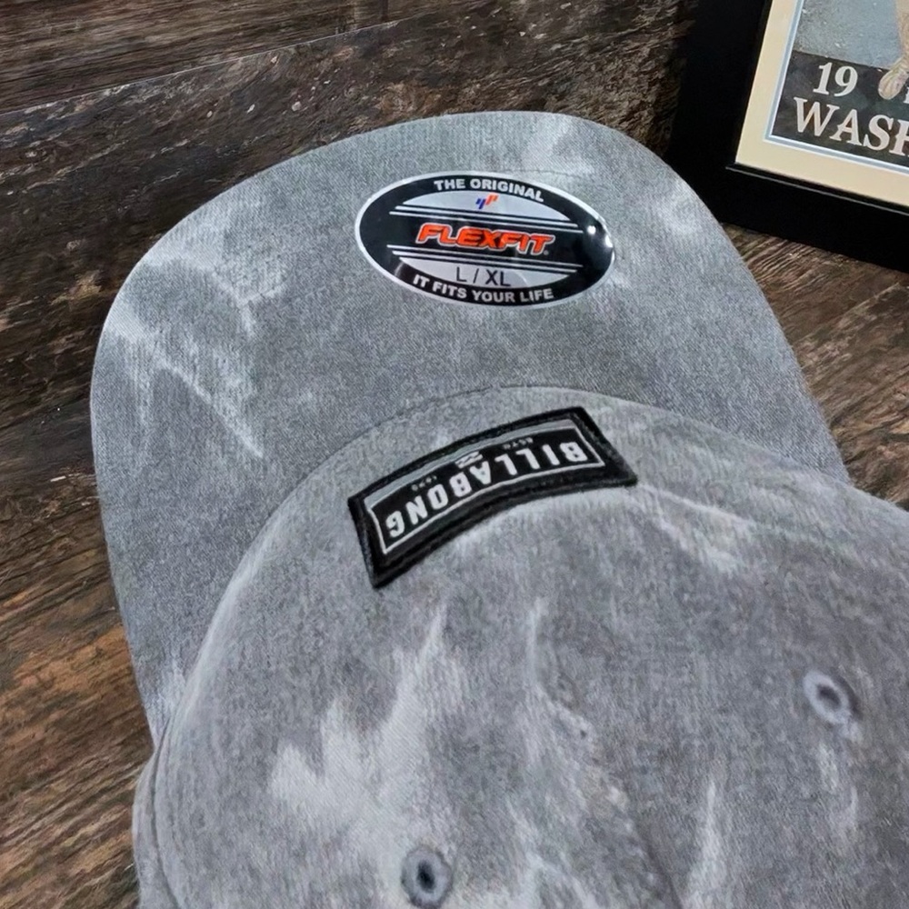 Billabong Gray Tie-Dye Hat - Picture 2 of 4